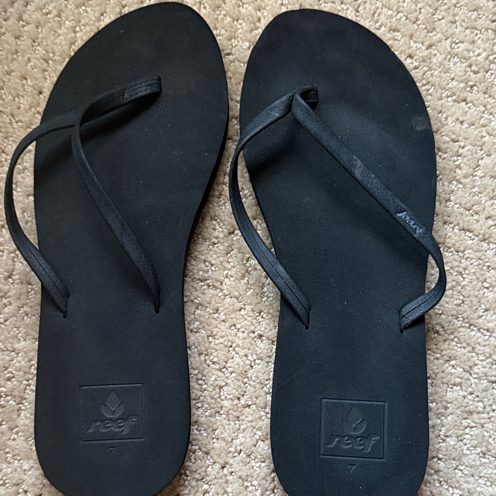 Reef Classic Black Sandals